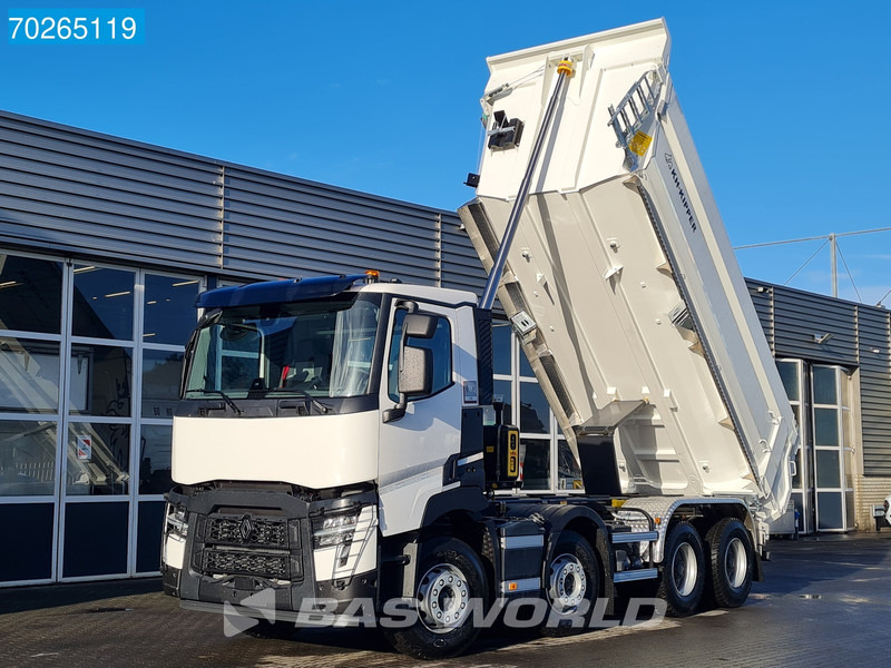 Renault C 480 8X4 NEW! 18m3 KH Kipper Big Axle Full steel OPTIBRAKE+ Euro 6 - Istovarivač: slika 3 Renault C 480 8X4 NEW! 18m3 KH Kipper Big Axle Full steel OPTIBRAKE+ Euro 6 - Istovarivač: slika 3