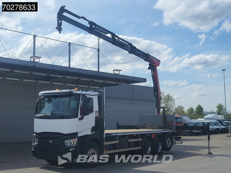 Renault C 480 8X4 Palfinger PK24.001 SLD5 Crane Kran Automatic Liftachse Euro 6 - Kamion sa tovarnim sandukom, Kamion sa dizalicom: slika 3 Renault C 480 8X4 Palfinger PK24.001 SLD5 Crane Kran Automatic Liftachse Euro 6 - Kamion sa tovarnim sandukom, Kamion sa dizalicom: slika 3