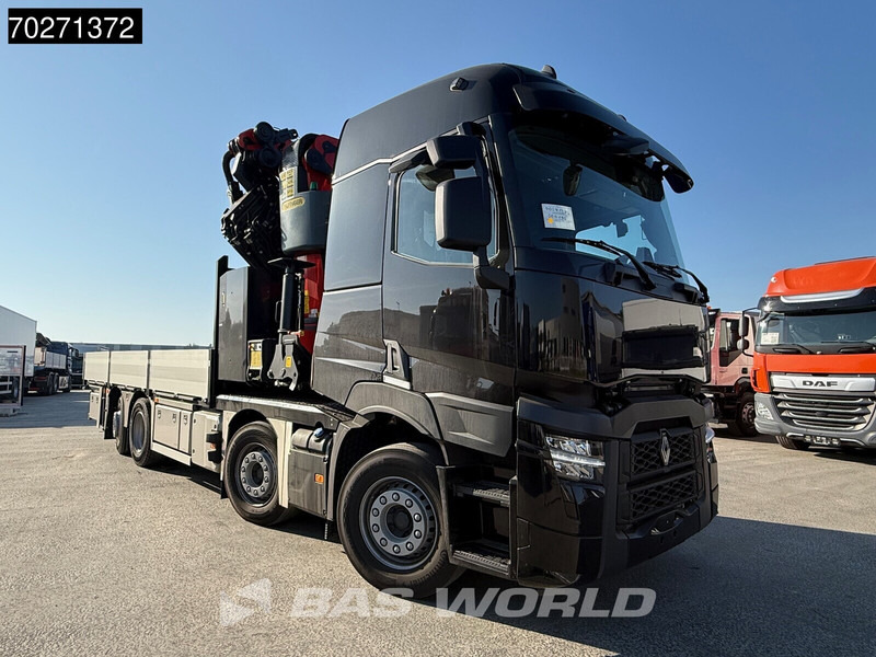 Renault C 520 8X2 Palfinger PK65002 SH Crane Jib Winch Lift+steering Axle Euro 6 - Kamion sa tovarnim sandukom, Kamion sa dizalicom: slika 2 Renault C 520 8X2 Palfinger PK65002 SH Crane Jib Winch Lift+steering Axle Euro 6 - Kamion sa tovarnim sandukom, Kamion sa dizalicom: slika 2