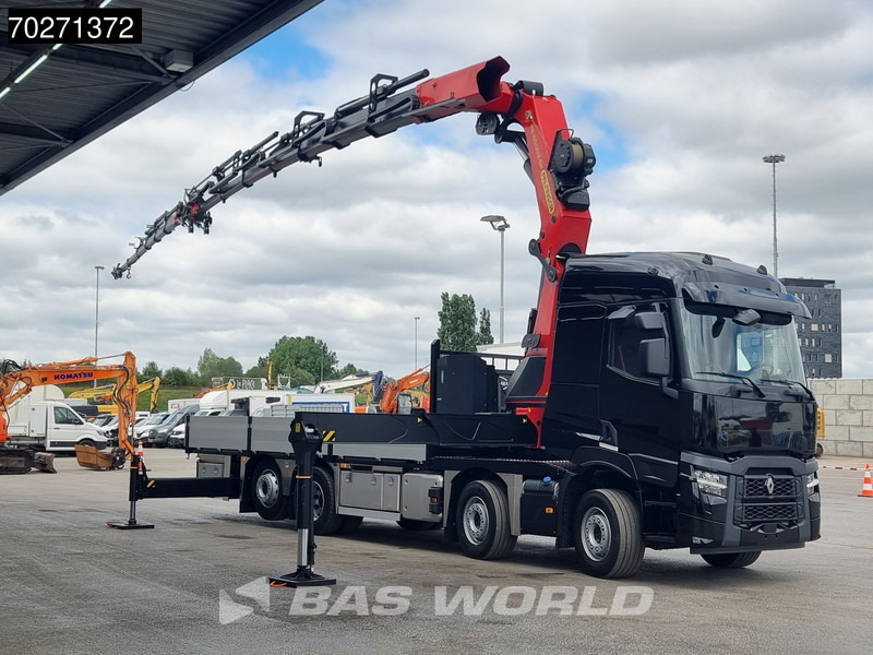Renault C 520 8X2 Palfinger PK65002 SH Crane Jib Winch Lift+steering Axle Euro 6 - Kamion sa tovarnim sandukom, Kamion sa dizalicom: slika 3 Renault C 520 8X2 Palfinger PK65002 SH Crane Jib Winch Lift+steering Axle Euro 6 - Kamion sa tovarnim sandukom, Kamion sa dizalicom: slika 3
