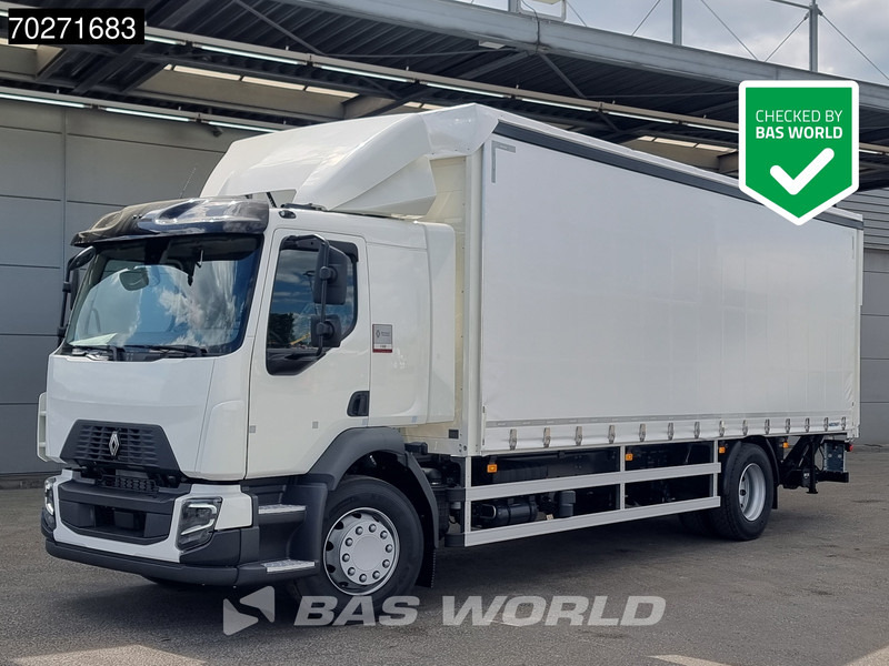 Renault D 280 4X2 NEW 19tons truck 2000kg Ladebordwand Automatic Euro 6 - Kamion sa ceradom: slika 1 Renault D 280 4X2 NEW 19tons truck 2000kg Ladebordwand Automatic Euro 6 - Kamion sa ceradom: slika 1