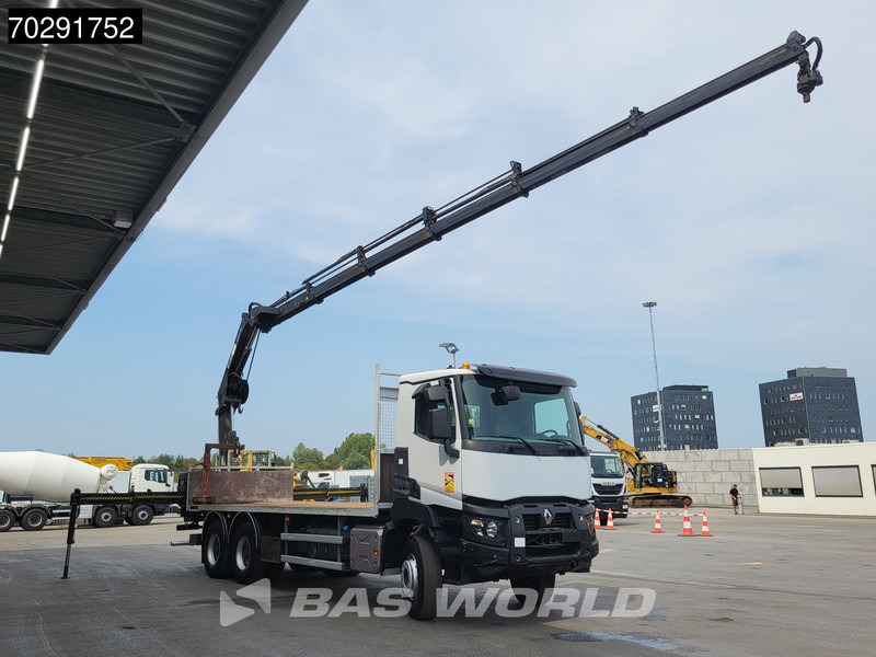 Renault K 380 6X4 HIAB X-HIDUO 188 E-5 Crane Steelsuspension Big-Axle Automatic Euro 6 - Kamion sa tovarnim sandukom, Kamion sa dizalicom: slika 3 Renault K 380 6X4 HIAB X-HIDUO 188 E-5 Crane Steelsuspension Big-Axle Automatic Euro 6 - Kamion sa tovarnim sandukom, Kamion sa dizalicom: slika 3