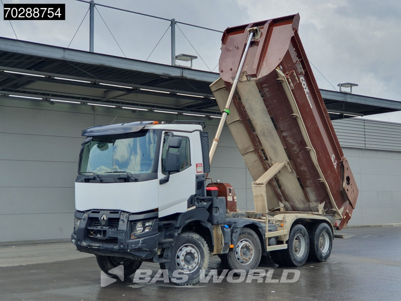 Renault K 440 8X4 18m3 Retarder Big-Axle Steelsuspension Automatic Euro 6 - Istovarivač: slika 3 Renault K 440 8X4 18m3 Retarder Big-Axle Steelsuspension Automatic Euro 6 - Istovarivač: slika 3