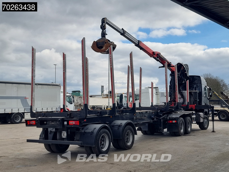 Renault K 520 6X6 Holz Kran Palfinger Q180Z96 6x6 Big-Axle Steelsuspension - Šticar, Kamion sa dizalicom: slika 3 Renault K 520 6X6 Holz Kran Palfinger Q180Z96 6x6 Big-Axle Steelsuspension - Šticar, Kamion sa dizalicom: slika 3