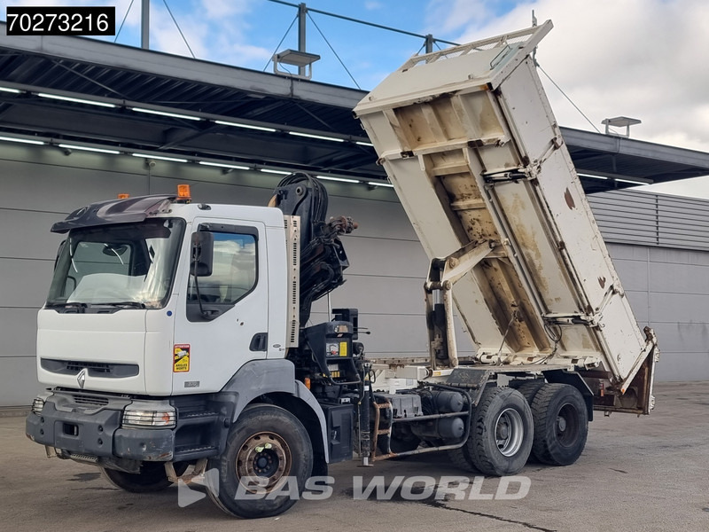 Renault Kerax 360 6X4 Hiab 144 B-2 Hiduo Kran Manual Big-Axle Steelsuspension Euro 3 - Istovarivač, Kamion sa dizalicom: slika 5 Renault Kerax 360 6X4 Hiab 144 B-2 Hiduo Kran Manual Big-Axle Steelsuspension Euro 3 - Istovarivač, Kamion sa dizalicom: slika 5
