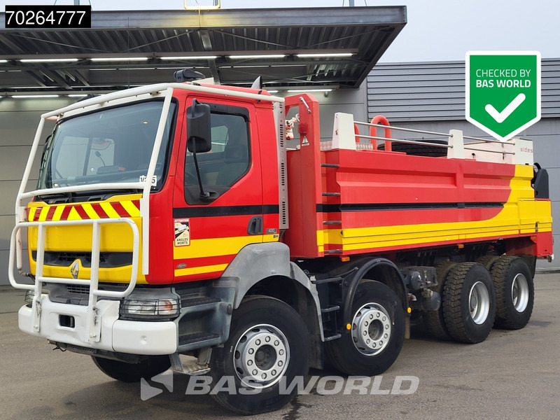 Renault Kerax 410 8X4 Telma Sides CCF 6000 Big-Axle Steelsuspension Euro 3 - Vatrogasni kamion: slika 1 Renault Kerax 410 8X4 Telma Sides CCF 6000 Big-Axle Steelsuspension Euro 3 - Vatrogasni kamion: slika 1