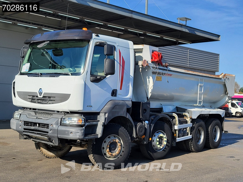 Renault Kerax 430 8X4 16m3 tipper Retarder Big-Axle steel suspension automatic Euro 5 - Istovarivač: slika 5 Renault Kerax 430 8X4 16m3 tipper Retarder Big-Axle steel suspension automatic Euro 5 - Istovarivač: slika 5