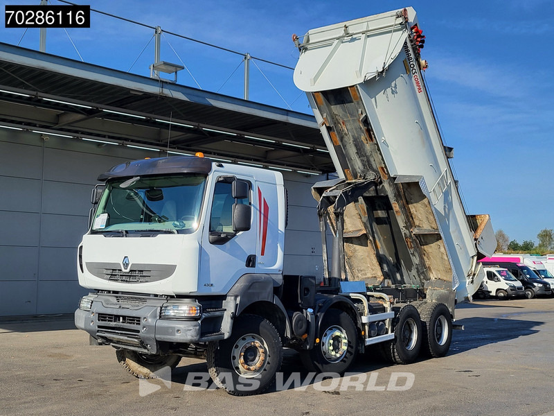 Renault Kerax 430 8X4 16m3 tipper Retarder Big-Axle steel suspension automatic Euro 5 - Istovarivač: slika 2 Renault Kerax 430 8X4 16m3 tipper Retarder Big-Axle steel suspension automatic Euro 5 - Istovarivač: slika 2