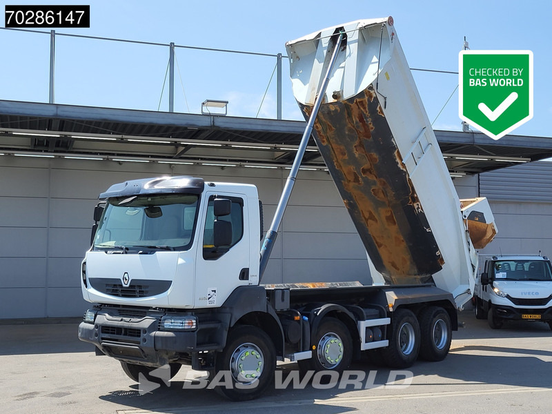 Renault Kerax 460 8X4 17m3 tipper Automatic Big-Axle Retarder Steel suspension Euro 5 - Istovarivač: slika 1 Renault Kerax 460 8X4 17m3 tipper Automatic Big-Axle Retarder Steel suspension Euro 5 - Istovarivač: slika 1