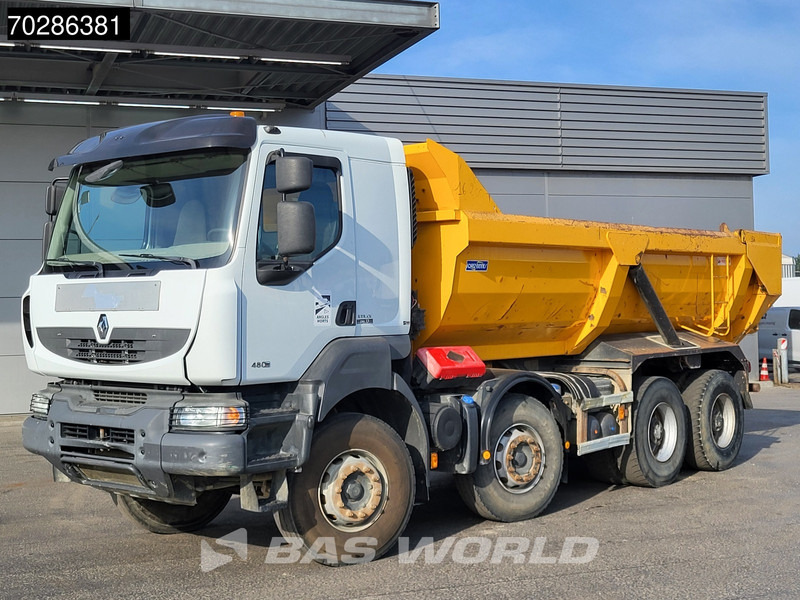 Istovarivač Renault Kerax 480 8X4 16m3 tipper Retarder Optibrake+ Big-Axle Steelsuspension Euro 5: slika 6
