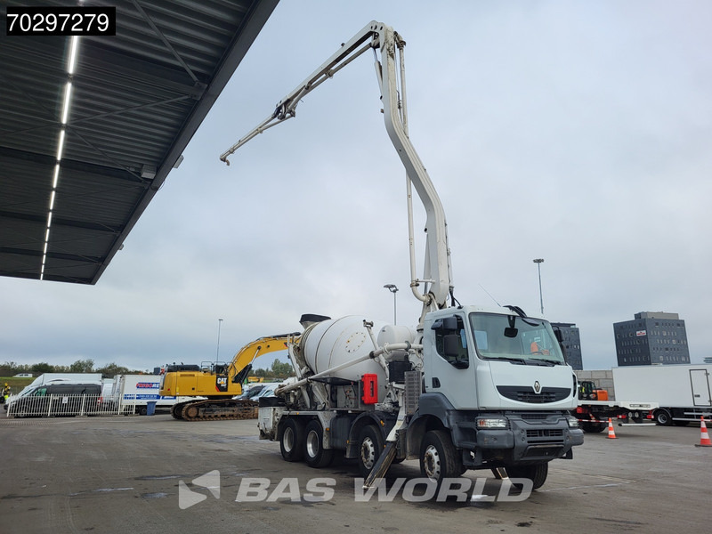 Renault Kerax 8X4 Mecbo M3-23/100-BZ Pomp+Mixer Big-Axle Steelsuspension Euro 5 - Mikser za beton: slika 3 Renault Kerax 8X4 Mecbo M3-23/100-BZ Pomp+Mixer Big-Axle Steelsuspension Euro 5 - Mikser za beton: slika 3