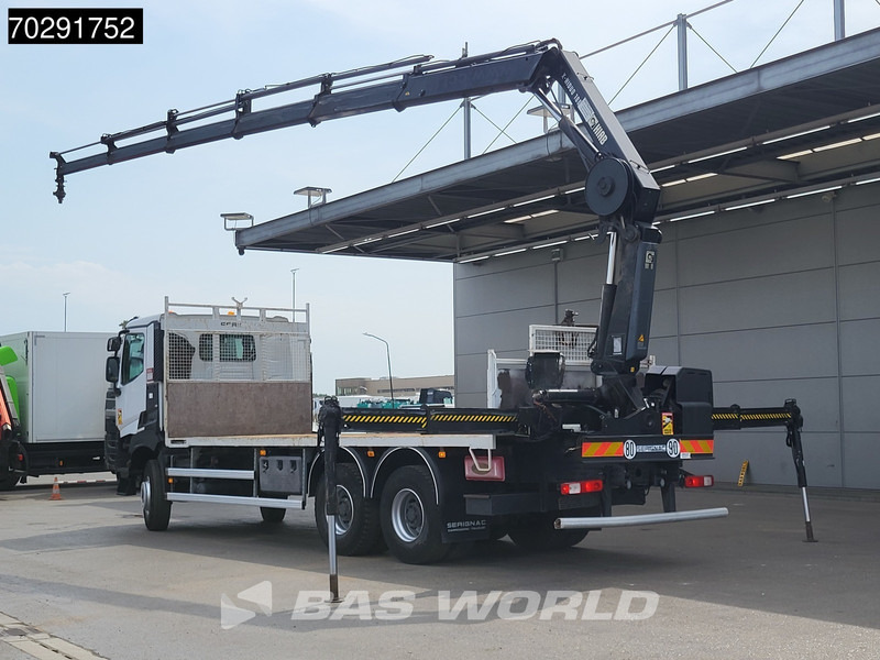 Renault Premium 380 6X4 HIAB X-HIDUO 188 E-5 Crane Steelsuspension Big-Axle Automatic Euro 6 - Kamion sa tovarnim sandukom, Kamion sa dizalicom: slika 2 Renault Premium 380 6X4 HIAB X-HIDUO 188 E-5 Crane Steelsuspension Big-Axle Automatic Euro 6 - Kamion sa tovarnim sandukom, Kamion sa dizalicom: slika 2