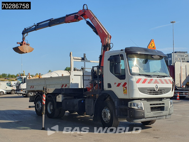 Renault Premium 380 Premium 6X2 Fassi F150A23 Crane Remote Tipper Manual Euro 5 - Istovarivač, Kamion sa dizalicom: slika 3 Renault Premium 380 Premium 6X2 Fassi F150A23 Crane Remote Tipper Manual Euro 5 - Istovarivač, Kamion sa dizalicom: slika 3