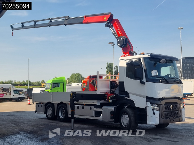 Renault T 440 6X2 Palfinger PK24.001 SLD Kran Crane Lift+Lenkasche Euro 6 - Kamion sa tovarnim sandukom, Kamion sa dizalicom: slika 2 Renault T 440 6X2 Palfinger PK24.001 SLD Kran Crane Lift+Lenkasche Euro 6 - Kamion sa tovarnim sandukom, Kamion sa dizalicom: slika 2