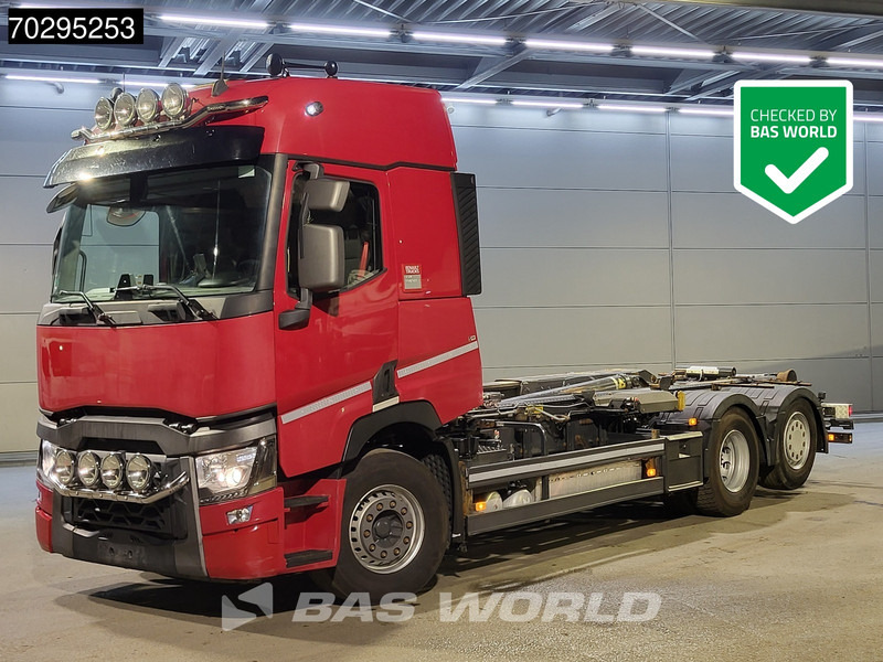 Renault T 520 6X2 21Ton Meiller RS 21.70 Retarder Lift+Steering-Axle Automatic ACC Euro 6 - Kamion sa hidrauličnom kukom: slika 1 Renault T 520 6X2 21Ton Meiller RS 21.70 Retarder Lift+Steering-Axle Automatic ACC Euro 6 - Kamion sa hidrauličnom kukom: slika 1