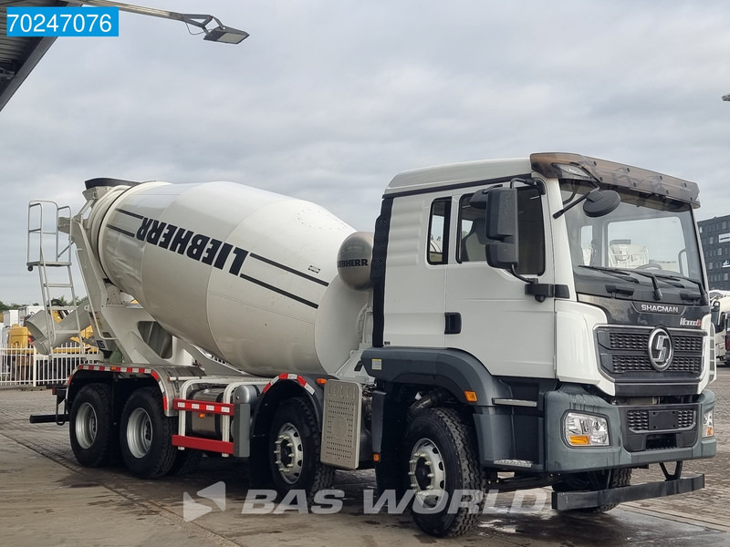 SHACMAN 8x4 EURO 6 8X4 NEW! 8m3 Liebherr Mixer Big-Axle Steel Suspension - Mikser za beton: slika 3 SHACMAN 8x4 EURO 6 8X4 NEW! 8m3 Liebherr Mixer Big-Axle Steel Suspension - Mikser za beton: slika 3