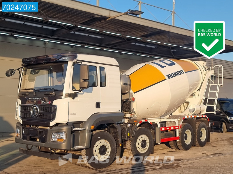 SHACMAN M3000 S 8X4 NEW! 8m3 Liebherr Mixer Big-Axle Steelsuspension - Mikser za beton: slika 1 SHACMAN M3000 S 8X4 NEW! 8m3 Liebherr Mixer Big-Axle Steelsuspension - Mikser za beton: slika 1