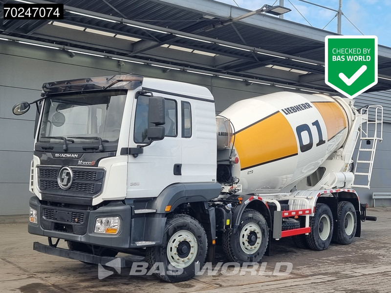 SHACMAN M3000 S 8X4 NEW! 8m3 Liebherr Mixer Big-Axle Steelsuspension - Mikser za beton: slika 1 SHACMAN M3000 S 8X4 NEW! 8m3 Liebherr Mixer Big-Axle Steelsuspension - Mikser za beton: slika 1