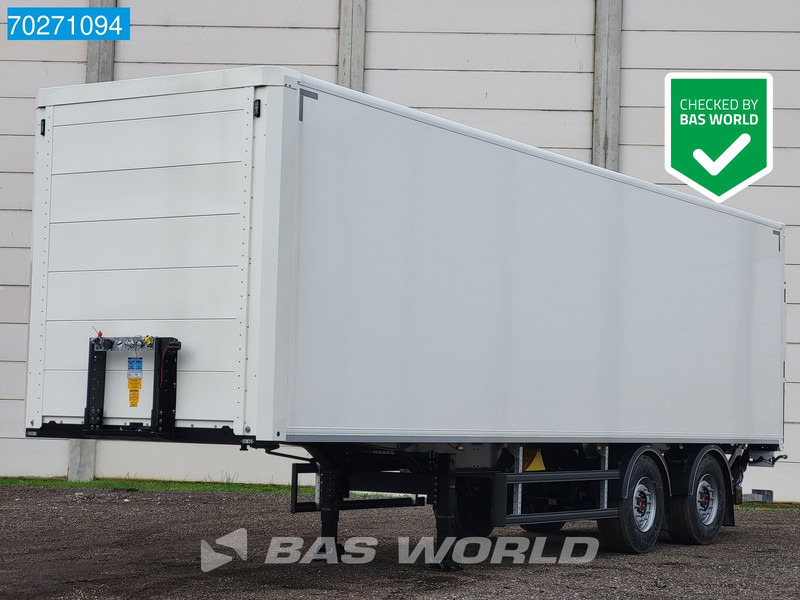 SYSTEM TRAILERS LPRS18 City - Steering Axle Tailgate SAF - Poluprikolica sa zatvorenim sandukom: slika 1 SYSTEM TRAILERS LPRS18 City - Steering Axle Tailgate SAF - Poluprikolica sa zatvorenim sandukom: slika 1