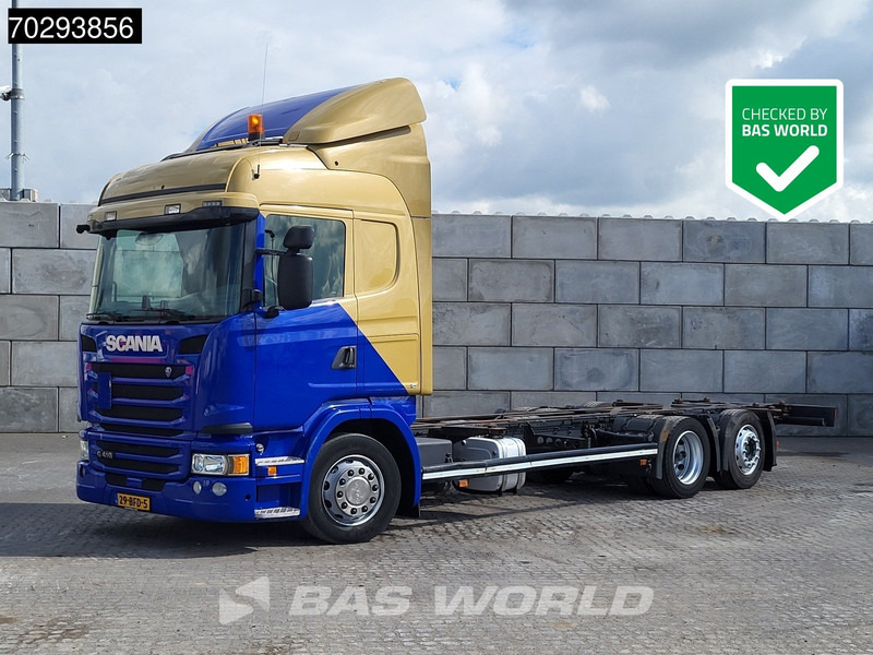 Scania G410 6X2 NL-Truck BDF Retarder Lift-steering axle Hydraulic ACC Euro 6 - Kamion za prevoz kontejnera/ Kamion sa promenjivim sandukom: slika 1 Scania G410 6X2 NL-Truck BDF Retarder Lift-steering axle Hydraulic ACC Euro 6 - Kamion za prevoz kontejnera/ Kamion sa promenjivim sandukom: slika 1