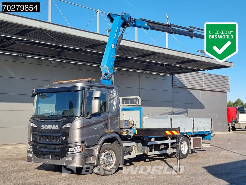Scania P280 4X2 HMF 1420K-RC Kran Crane Automatic Euro 6 - Kamion sa tovarnim sandukom, Kamion sa dizalicom: slika 1 Scania P280 4X2 HMF 1420K-RC Kran Crane Automatic Euro 6 - Kamion sa tovarnim sandukom, Kamion sa dizalicom: slika 1