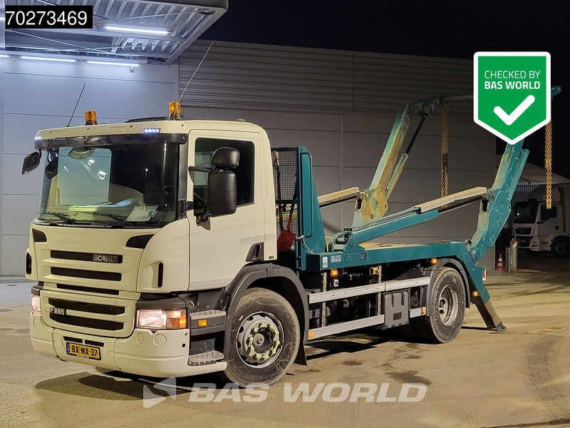 Scania P280 4X2 Hyva NG 2014 KA Skiploader Automatic Euro 5 - Kamion za utovaranje kontejnera: slika 1 Scania P280 4X2 Hyva NG 2014 KA Skiploader Automatic Euro 5 - Kamion za utovaranje kontejnera: slika 1