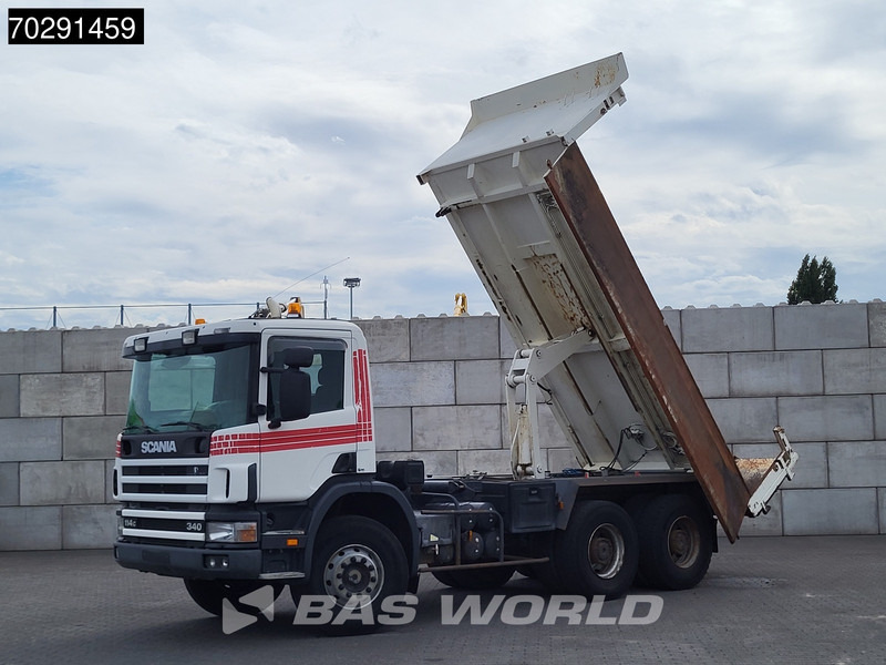 Scania P340 6X4 2 side11m3 Bennes Tipper Big-Axle Steelsuspension Manual Euro 3 - Istovarivač: slika 2 Scania P340 6X4 2 side11m3 Bennes Tipper Big-Axle Steelsuspension Manual Euro 3 - Istovarivač: slika 2