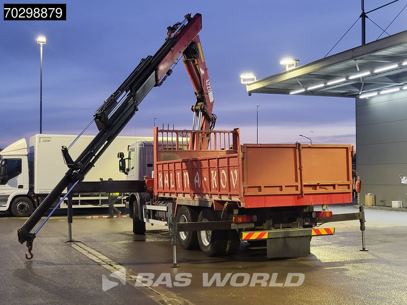 Scania P340 6X4 HMF 4220 K6 Crane Winch Tipper Full Steel Manual Gearbox - Istovarivač, Kamion sa dizalicom: slika 5 Scania P340 6X4 HMF 4220 K6 Crane Winch Tipper Full Steel Manual Gearbox - Istovarivač, Kamion sa dizalicom: slika 5