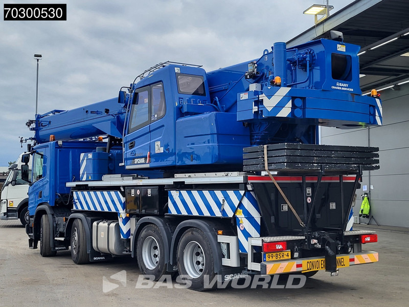 Scania P450 P 8X4 Palfinger/SANY SPC500E Telescopic Crane Retarder Navi Automatic Euro 6 - Kamion sa dizalicom: slika 2 Scania P450 P 8X4 Palfinger/SANY SPC500E Telescopic Crane Retarder Navi Automatic Euro 6 - Kamion sa dizalicom: slika 2