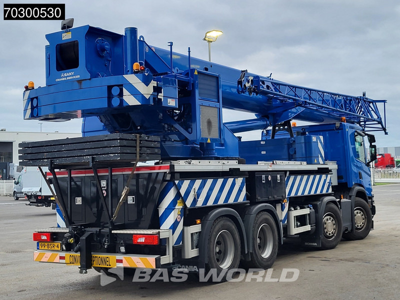 Scania P450 P 8X4 Palfinger/SANY SPC500E Telescopic Crane Retarder Navi Automatic Euro 6 - Kamion sa dizalicom: slika 5 Scania P450 P 8X4 Palfinger/SANY SPC500E Telescopic Crane Retarder Navi Automatic Euro 6 - Kamion sa dizalicom: slika 5
