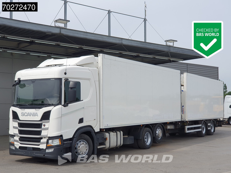Scania R410 6X2 Carrier Supra 1250 Multi temp Retarder Ladebordwand Liftachse Euro 6 - Hladnjača: slika 1 Scania R410 6X2 Carrier Supra 1250 Multi temp Retarder Ladebordwand Liftachse Euro 6 - Hladnjača: slika 1