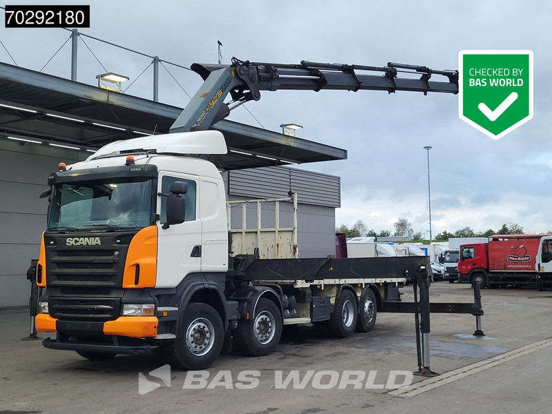 Scania R420 8X2 Palfinger PK74002 Kran Crane Retarder Lift-Steering Axle Euro 4 - Kamion sa tovarnim sandukom, Kamion sa dizalicom: slika 1 Scania R420 8X2 Palfinger PK74002 Kran Crane Retarder Lift-Steering Axle Euro 4 - Kamion sa tovarnim sandukom, Kamion sa dizalicom: slika 1