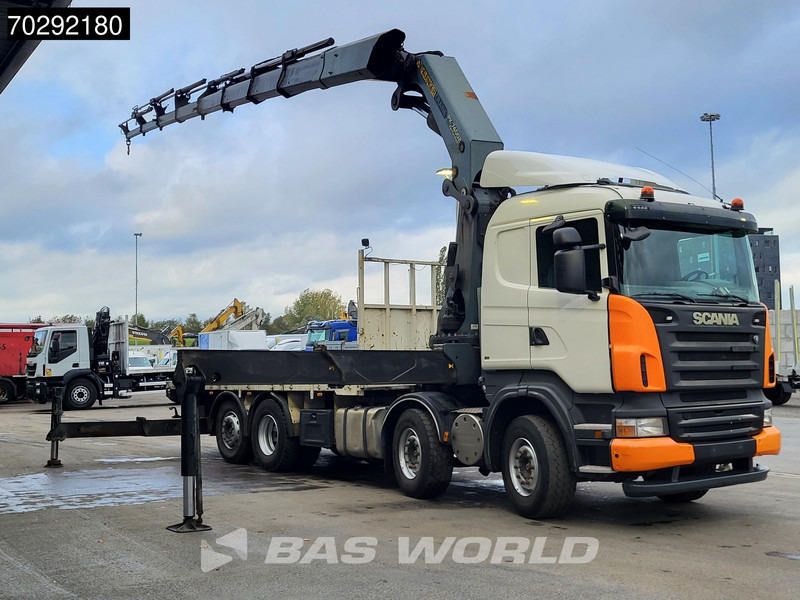 Scania R420 8X2 Palfinger PK74002 Kran Crane Retarder Lift-Steering Axle Euro 4 - Kamion sa tovarnim sandukom, Kamion sa dizalicom: slika 3 Scania R420 8X2 Palfinger PK74002 Kran Crane Retarder Lift-Steering Axle Euro 4 - Kamion sa tovarnim sandukom, Kamion sa dizalicom: slika 3