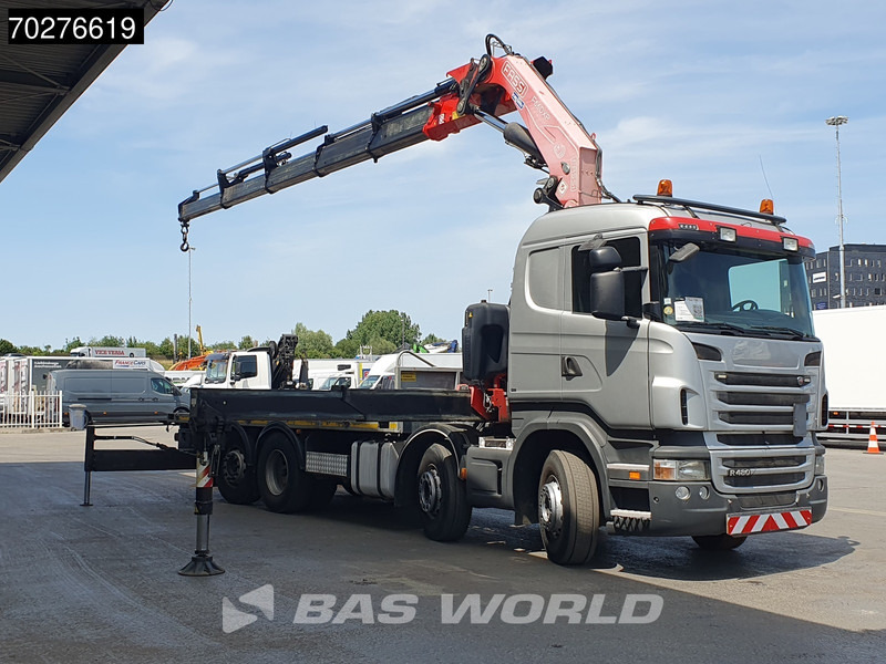 Scania R480 8X2 FASSI F660AXP.25 Manual Retarder Lift+Lenkachse Euro 5 - Kamion sa tovarnim sandukom, Kamion sa dizalicom: slika 2 Scania R480 8X2 FASSI F660AXP.25 Manual Retarder Lift+Lenkachse Euro 5 - Kamion sa tovarnim sandukom, Kamion sa dizalicom: slika 2