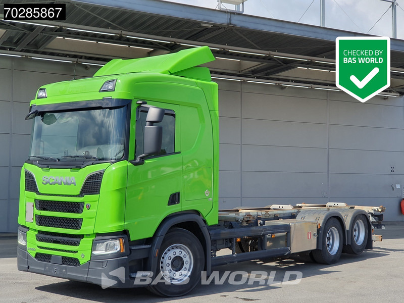 Scania R520 R 6X2 BDF Retarder Lift-axle Automatic LED ACC Euro 6 - Kamion za prevoz kontejnera/ Kamion sa promenjivim sandukom: slika 1 Scania R520 R 6X2 BDF Retarder Lift-axle Automatic LED ACC Euro 6 - Kamion za prevoz kontejnera/ Kamion sa promenjivim sandukom: slika 1