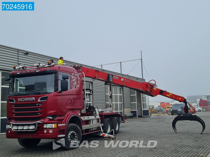 Scania R580 6X4 Jonsered J28505 83 Crane Kran Steel-suspension Retarder - Šticar, Kamion sa dizalicom: slika 5 Scania R580 6X4 Jonsered J28505 83 Crane Kran Steel-suspension Retarder - Šticar, Kamion sa dizalicom: slika 5