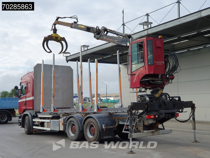 Scania R730 R 6X4 HIAB F108S 79 Crane Retarder Xenon BigAxle Loglift Automatic ACC Euro 6 - Šticar, Kamion sa dizalicom: slika 2 Scania R730 R 6X4 HIAB F108S 79 Crane Retarder Xenon BigAxle Loglift Automatic ACC Euro 6 - Šticar, Kamion sa dizalicom: slika 2