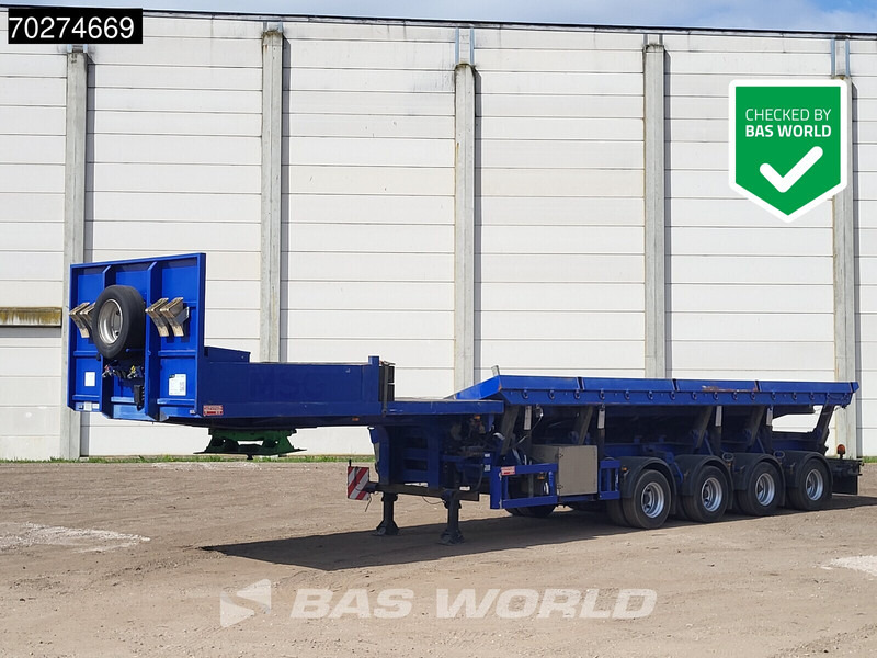 Schmidt SPT/65/Z/2,6 4 axles Schraglader Lift + Lenkachse - Poluprikolica istovarivača: slika 1 Schmidt SPT/65/Z/2,6 4 axles Schraglader Lift + Lenkachse - Poluprikolica istovarivača: slika 1