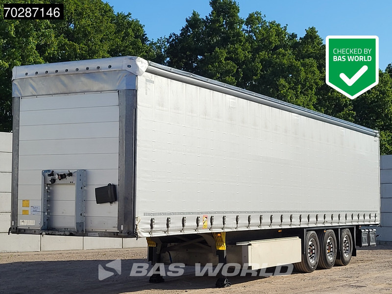 Schmitz Cargobull SCB*S3T 2 x Liftachse Hubdach Palettenkisten - Poluprikolica sa ceradom: slika 1 Schmitz Cargobull SCB*S3T 2 x Liftachse Hubdach Palettenkisten - Poluprikolica sa ceradom: slika 1