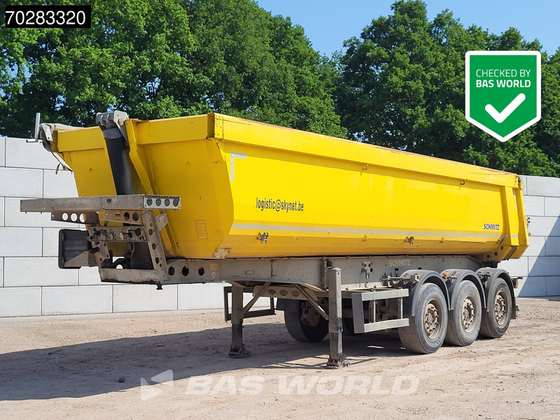 Schmitz Cargobull SKI 24 Liftachse 28m3 - Poluprikolica istovarivača: slika 1 Schmitz Cargobull SKI 24 Liftachse 28m3 - Poluprikolica istovarivača: slika 1