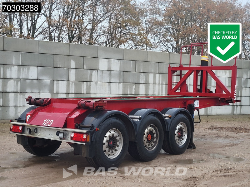 Serrus NV AOKS13-27 20ft - Poluprikolica za prevoz kontejnera/ Poluprikolica sa promenjivim sandukom: slika 1 Serrus NV AOKS13-27 20ft - Poluprikolica za prevoz kontejnera/ Poluprikolica sa promenjivim sandukom: slika 1