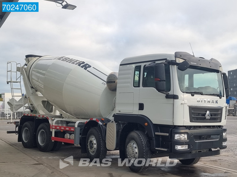 Sitrak G5 350 8X4 8m3 Liebherr HTM 804 H Mixer Big-Axle Steelsuspension - Mikser za beton: slika 3 Sitrak G5 350 8X4 8m3 Liebherr HTM 804 H Mixer Big-Axle Steelsuspension - Mikser za beton: slika 3