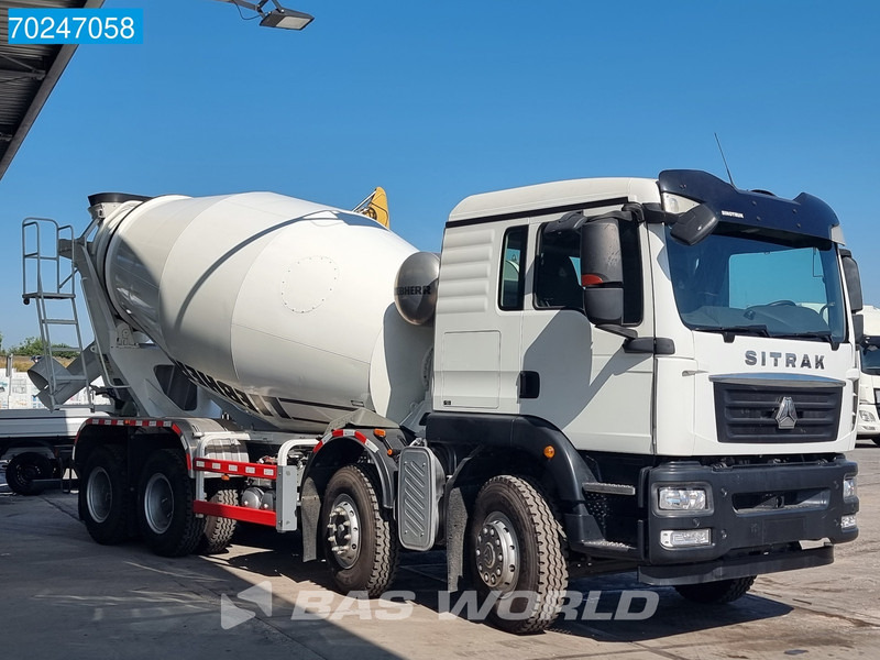 Sitrak G5 350 8X4 8m3 Liebherr Mixer Big-Axle Steelsuspension - Mikser za beton: slika 3 Sitrak G5 350 8X4 8m3 Liebherr Mixer Big-Axle Steelsuspension - Mikser za beton: slika 3