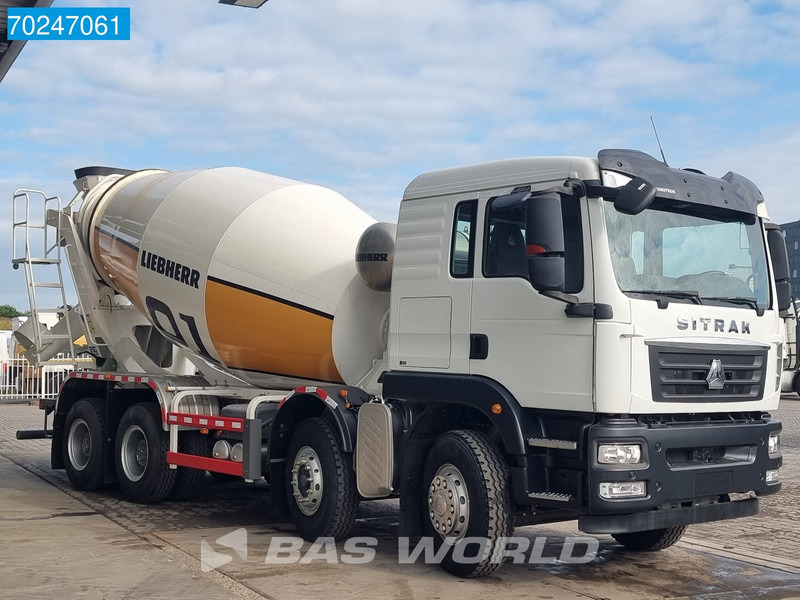 Sitrak G5 350 8X4 NEW! 8m3 Liebherr Mixer Big-Axle Steel Suspension - Mikser za beton: slika 3 Sitrak G5 350 8X4 NEW! 8m3 Liebherr Mixer Big-Axle Steel Suspension - Mikser za beton: slika 3