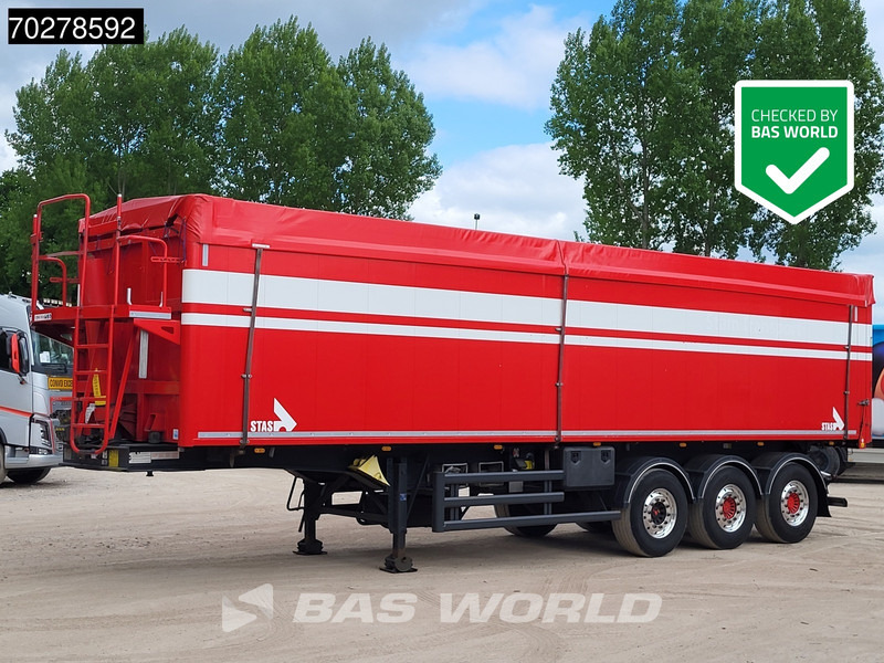 Stas S300CX 3 axles ALU TÜV 07/25 SAF - Poluprikolica istovarivača: slika 1 Stas S300CX 3 axles ALU TÜV 07/25 SAF - Poluprikolica istovarivača: slika 1