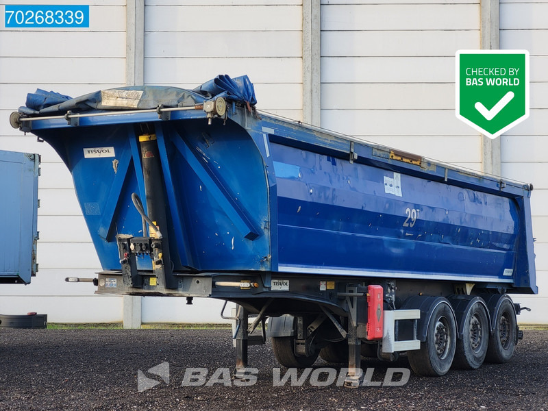 TISVOL A-890150-EAL VR 3 axles 29m3 Liftachse ALU - Poluprikolica istovarivača: slika 1 TISVOL A-890150-EAL VR 3 axles 29m3 Liftachse ALU - Poluprikolica istovarivača: slika 1