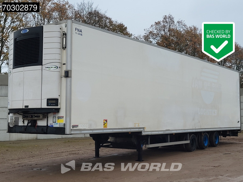 Talson Carrier Vector 1550 3 axles NL-Trailer Mega Aircargo Rollenbett Liftachse Blumenbreit - Poluprikolica hladnjače: slika 1 Talson Carrier Vector 1550 3 axles NL-Trailer Mega Aircargo Rollenbett Liftachse Blumenbreit - Poluprikolica hladnjače: slika 1