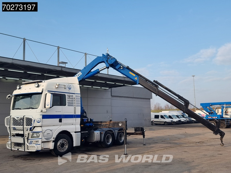 MAN TGX 33.540 TGX 6X4 HMF 4220 6 Extensions Kran XLX Retarder Euro 5 - Tegljač: slika 5 MAN TGX 33.540 TGX 6X4 HMF 4220 6 Extensions Kran XLX Retarder Euro 5 - Tegljač: slika 5