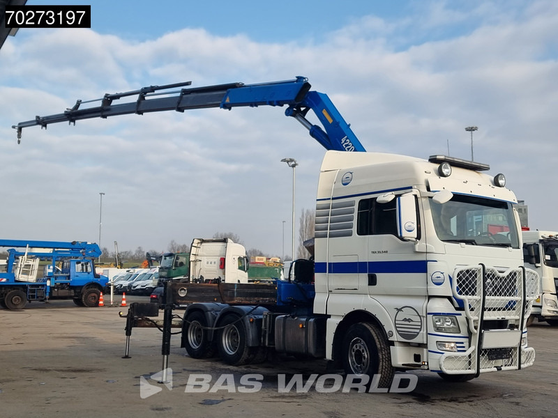 MAN TGX 33.540 TGX 6X4 HMF 4220 6 Extensions Kran XLX Retarder Euro 5 - Tegljač: slika 3 MAN TGX 33.540 TGX 6X4 HMF 4220 6 Extensions Kran XLX Retarder Euro 5 - Tegljač: slika 3