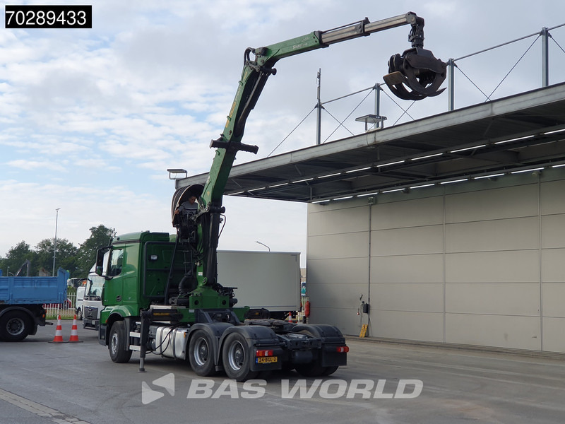 Mercedes-Benz Actros 2848 6X4 NL-Truck Palfinger Epsilon SRX47 Holzkran 2xTanks Big-Axle - Tegljač: slika 2 Mercedes-Benz Actros 2848 6X4 NL-Truck Palfinger Epsilon SRX47 Holzkran 2xTanks Big-Axle - Tegljač: slika 2